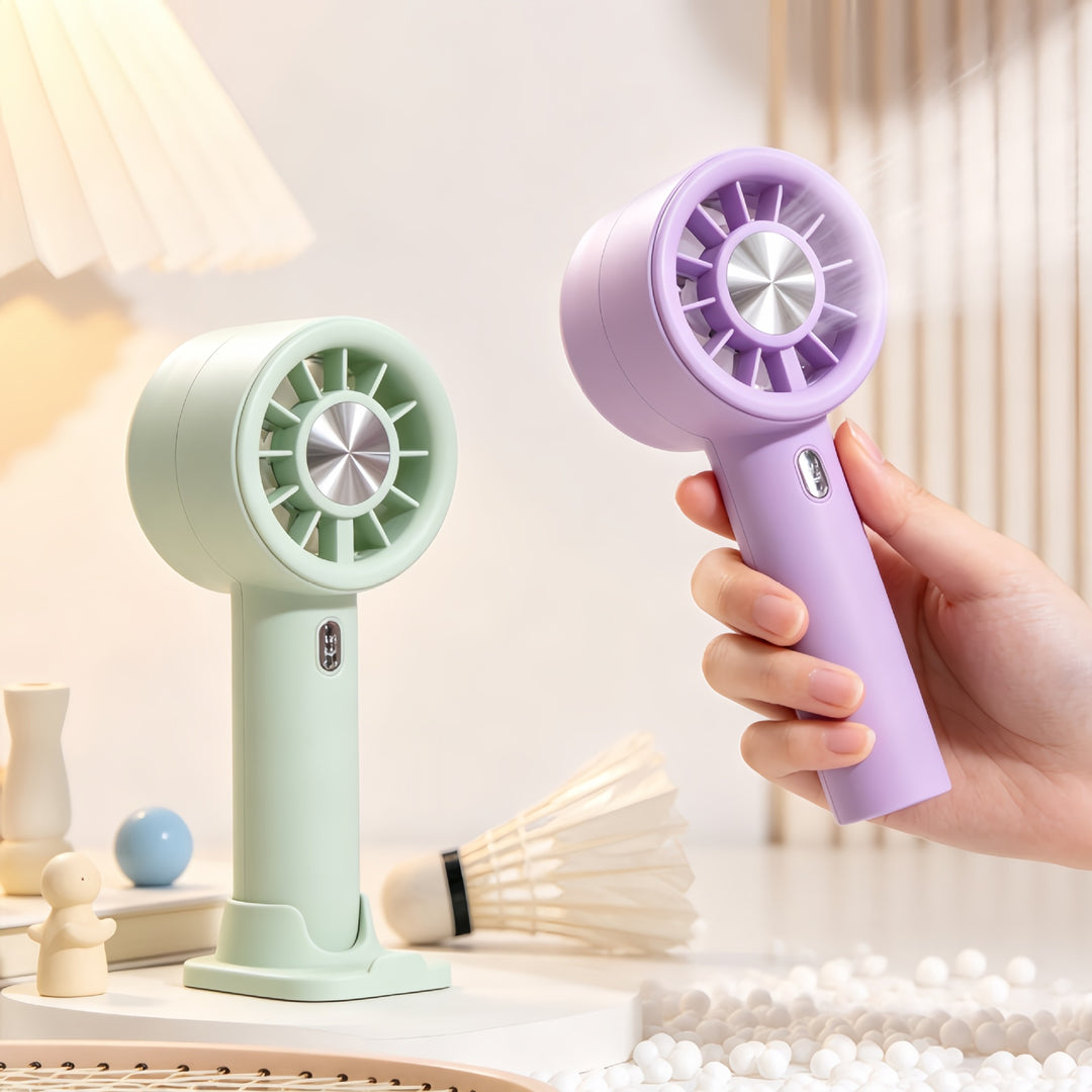 Women's Portable Handheld Fan with Multifunctional Charging Port Stornfield