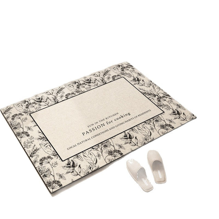 Modern Textured Bathroom Mat