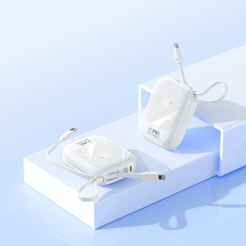 Portable power bank with intelligent charging display and innovative fast charging Stornfield
