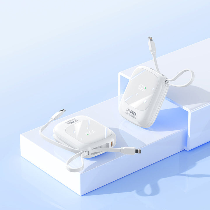 Portable power bank with intelligent charging display and innovative fast charging Stornfield