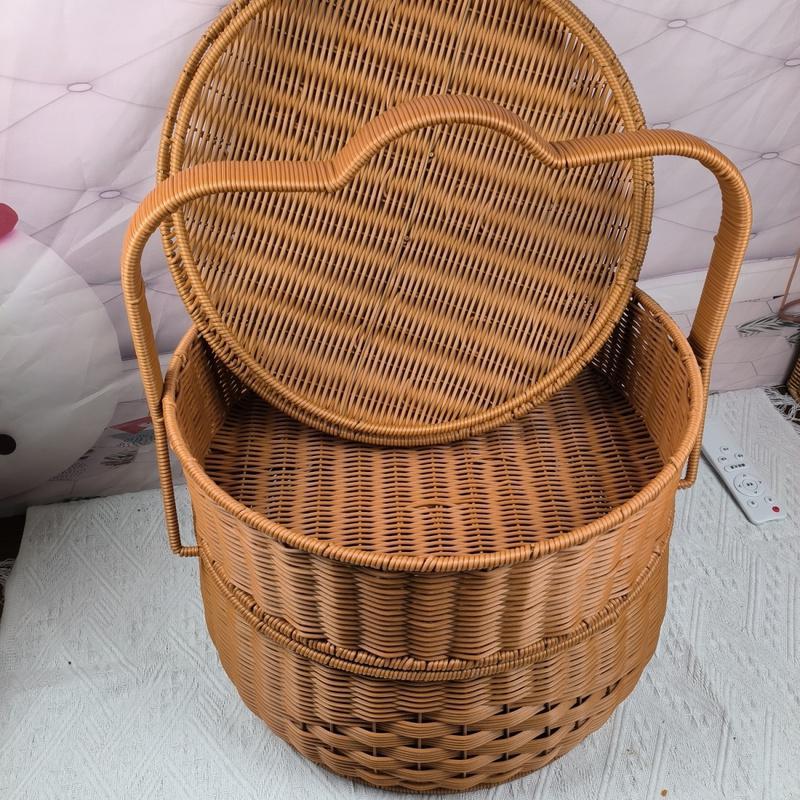 Rustic Handwoven Storage Basket Stornfield