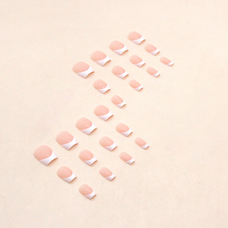 French Tip Acrylic Nail Extensions Stornfield
