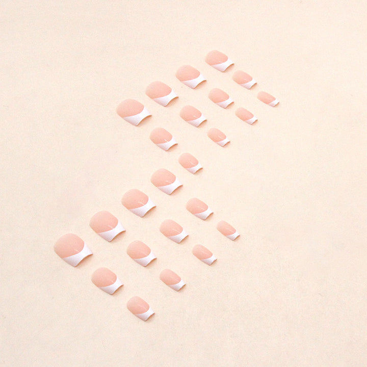 French Tip Acrylic Nail Extensions Stornfield
