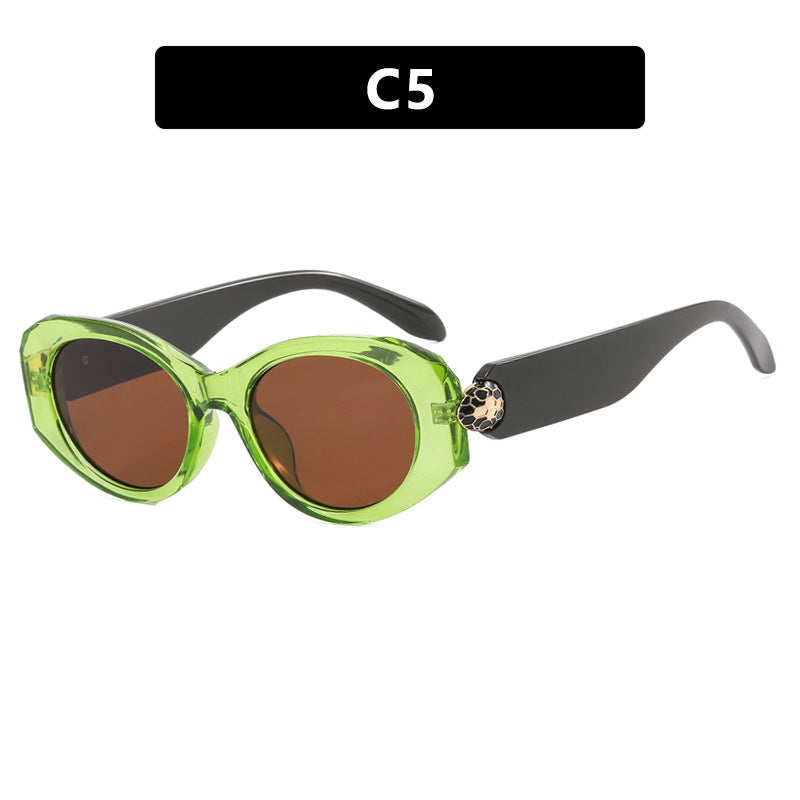 Women extravagant sunglasses in unique tortoiseshell pattern Stornfield
