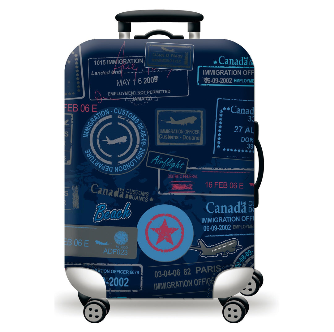 Hard Shell Luggage with Earth Design Stornfield