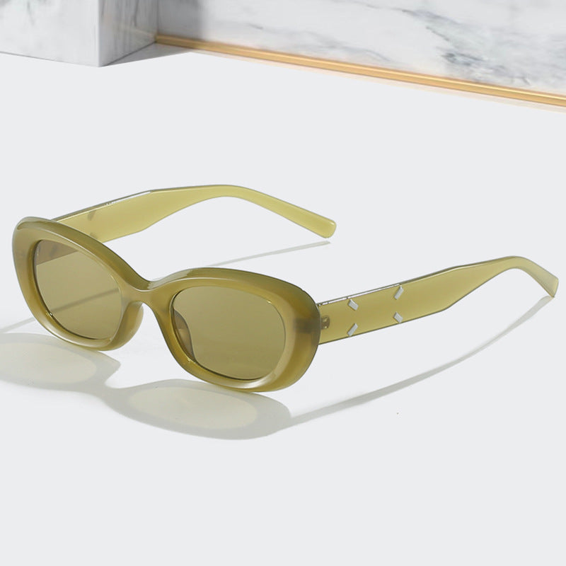 Fashion-Forward Oversized Rectangular Sunglasses Stornfield