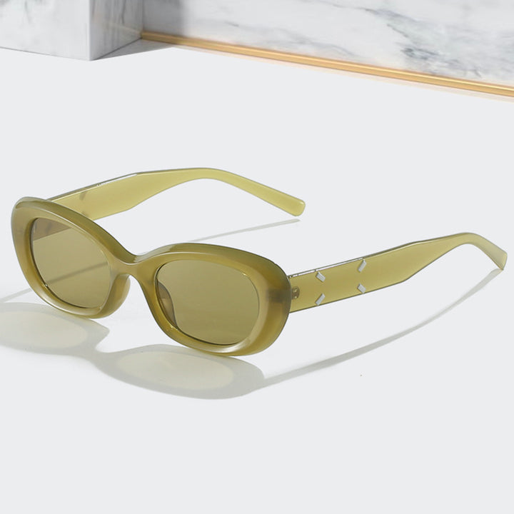 Fashion-Forward Oversized Rectangular Sunglasses Stornfield