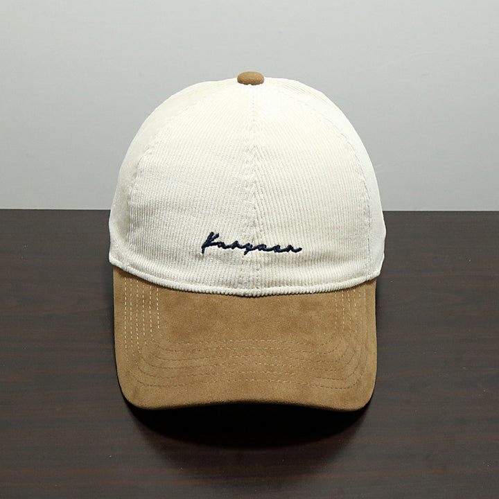 Men's Textured Corduroy Baseball Cap Stornfield