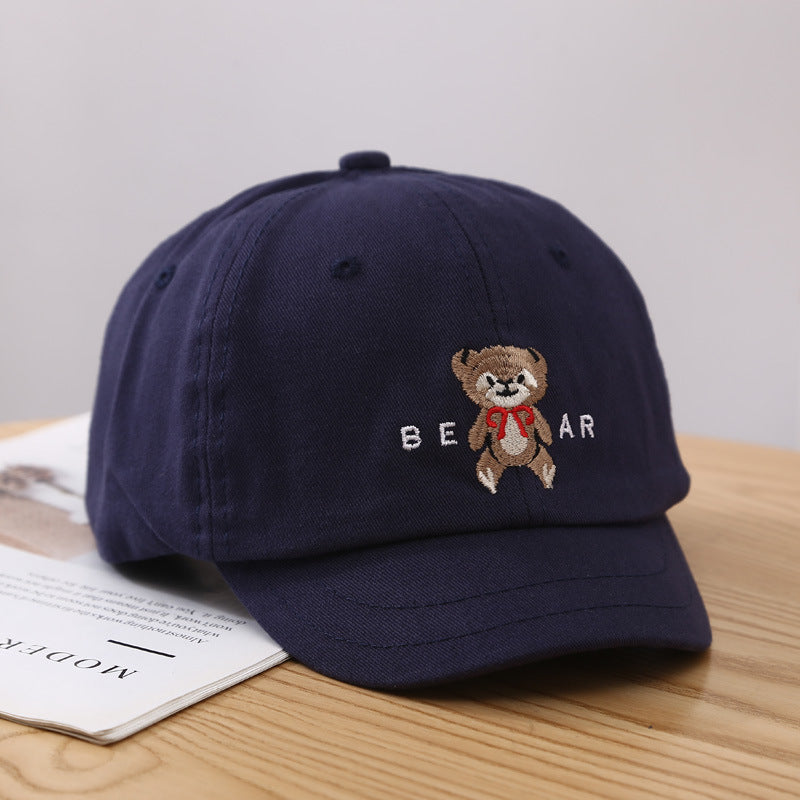 Women's Cute Bear-Embroidered Baseball Cap Stornfield