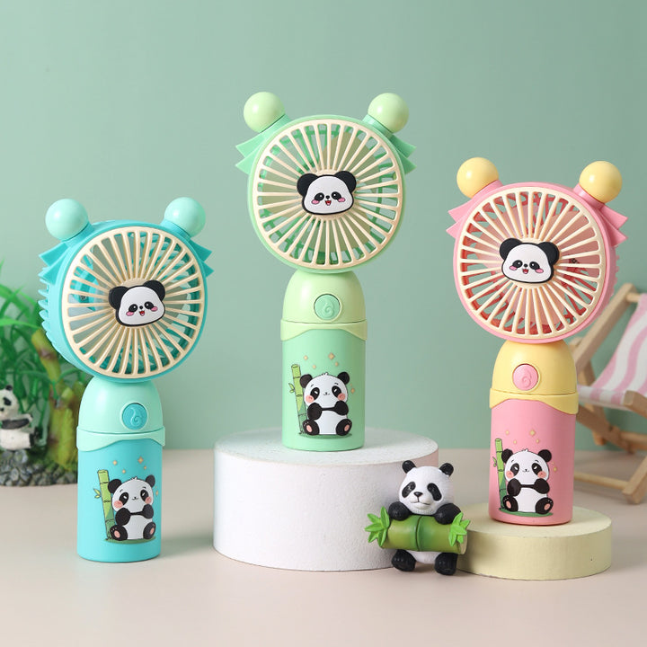 Ladies Portable Mini Fan with Cute Panda Design Stornfield