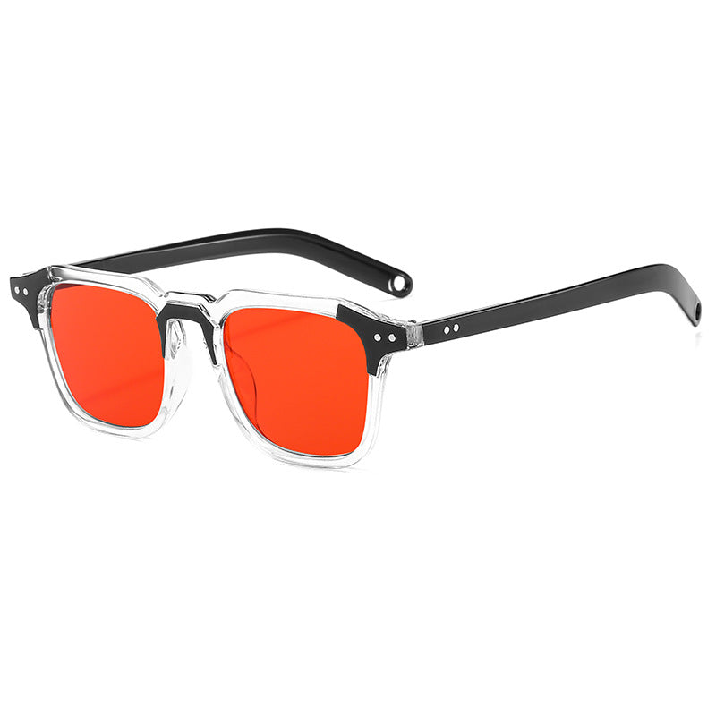 Men's Retro-Inspired Bold Square Sunglasses Stornfield