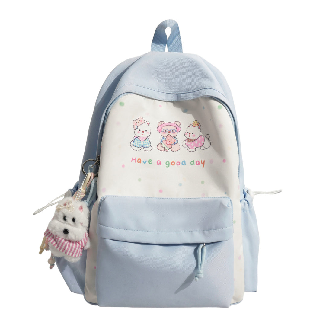 Backpack with Playful Animal Motif and Charming Details Stornfield