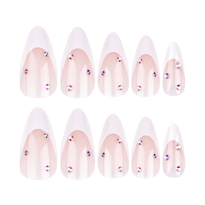 Artistic stiletto nails with elegant glitter design Stornfield