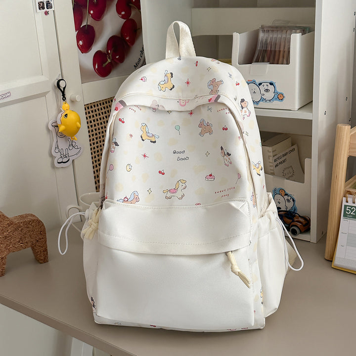 Cute Character Print Backpack Stornfield 1791205506