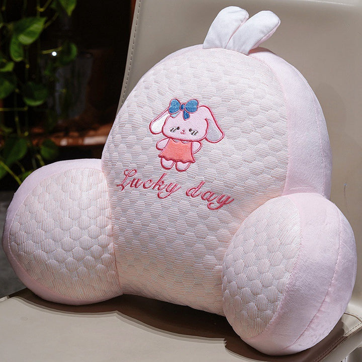 Comfortable cuddle cushion with unique animal motif Stornfield