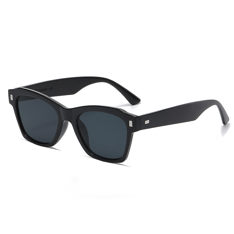 Women's fashionable sunglasses with transparent frame and high-quality UV protection Stornfield
