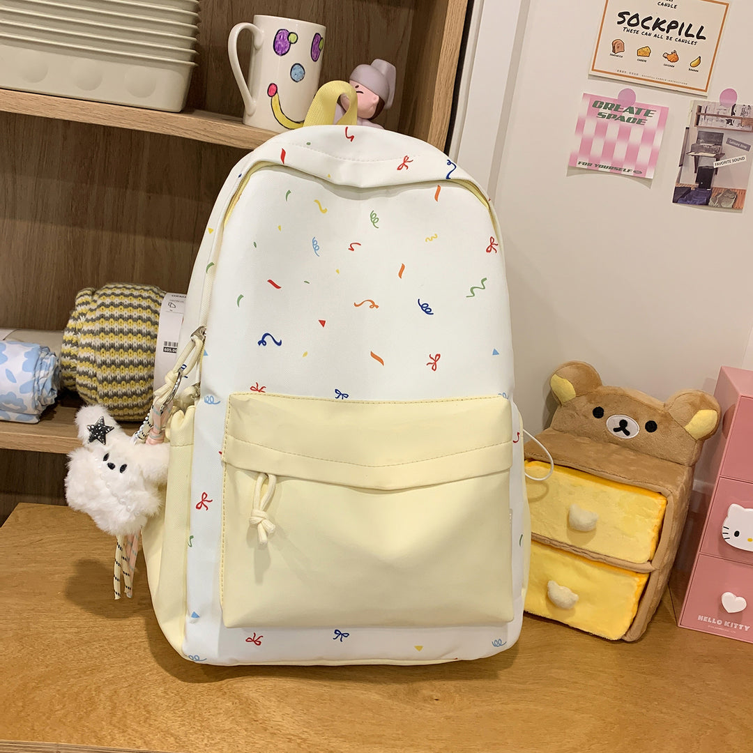 Playful Patterned Backpack Stornfield