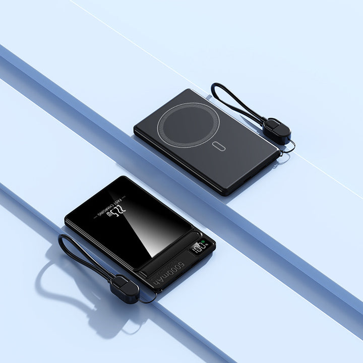 Portable power bank with wireless charging function from Stornfield