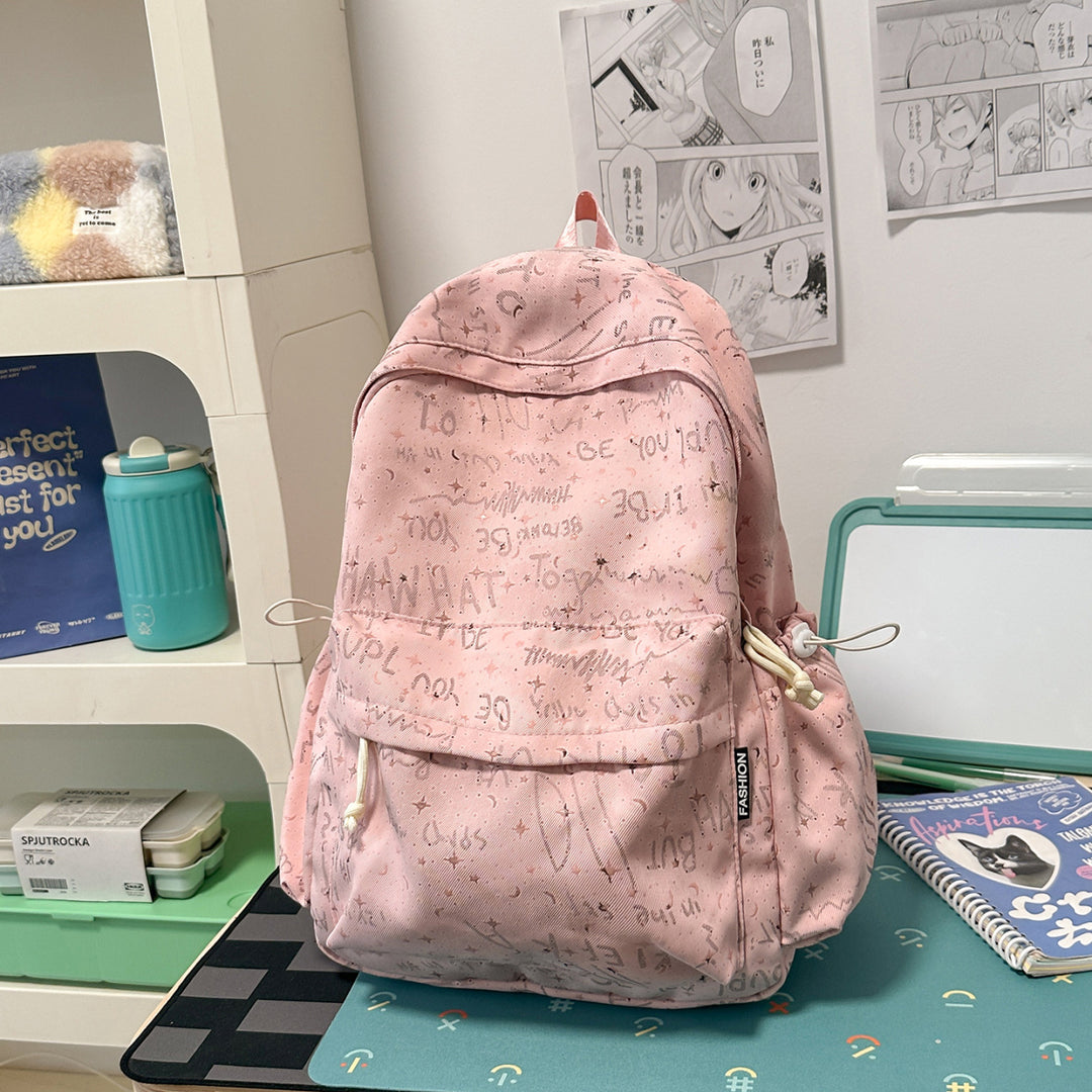 Artistic Graphic Print Backpack Stornfield