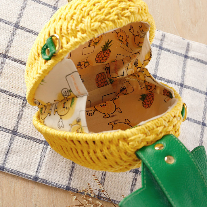 Creative basket bag in pineapple design Stornfield