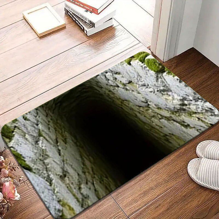 3D Well Waterfall Decorative Mat