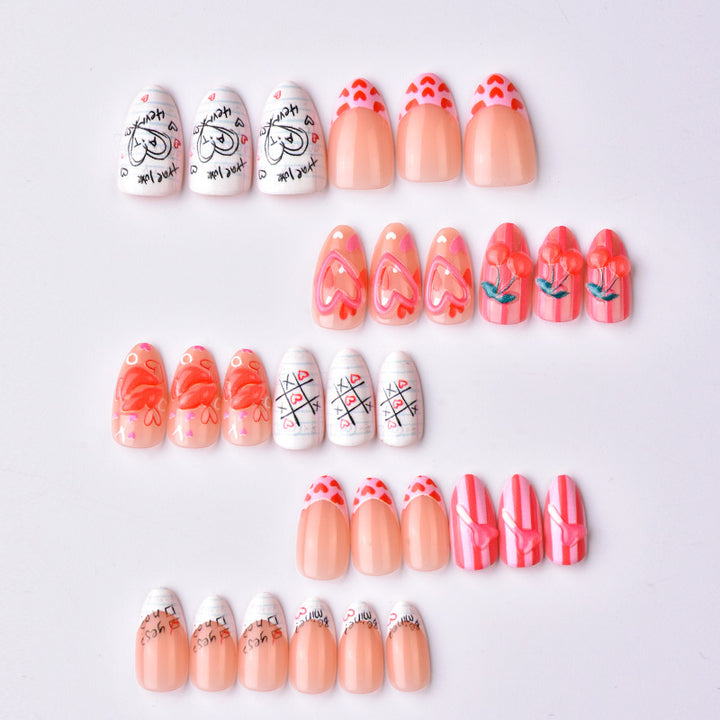 Creative Heart Nail Design Set Stornfield