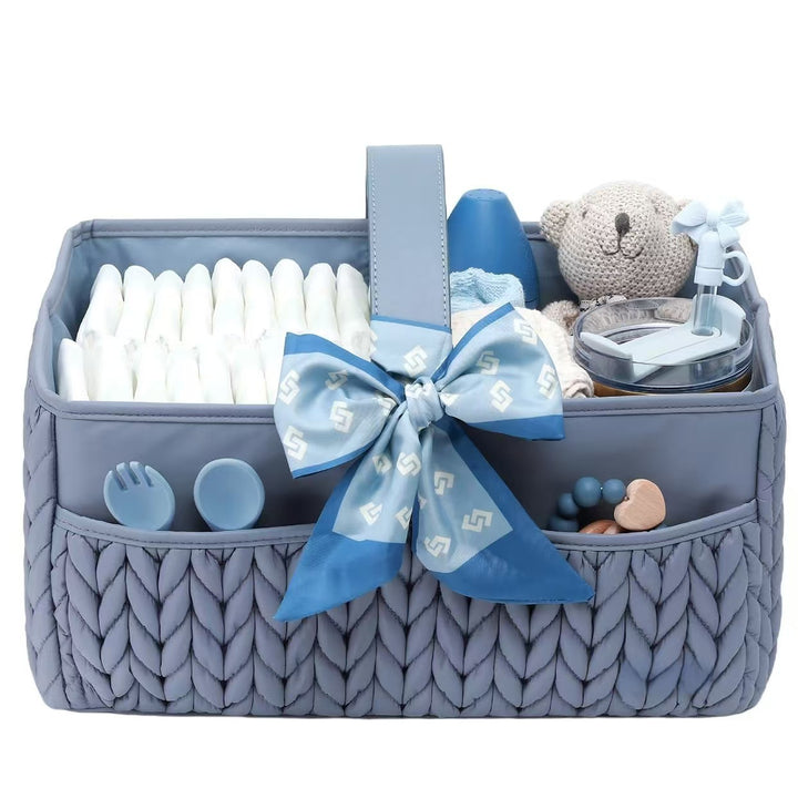 Quilted tote bag with practical compartments Stornfield