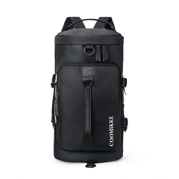 Sporty Backpack With Expandable Main Compartment Stornfield