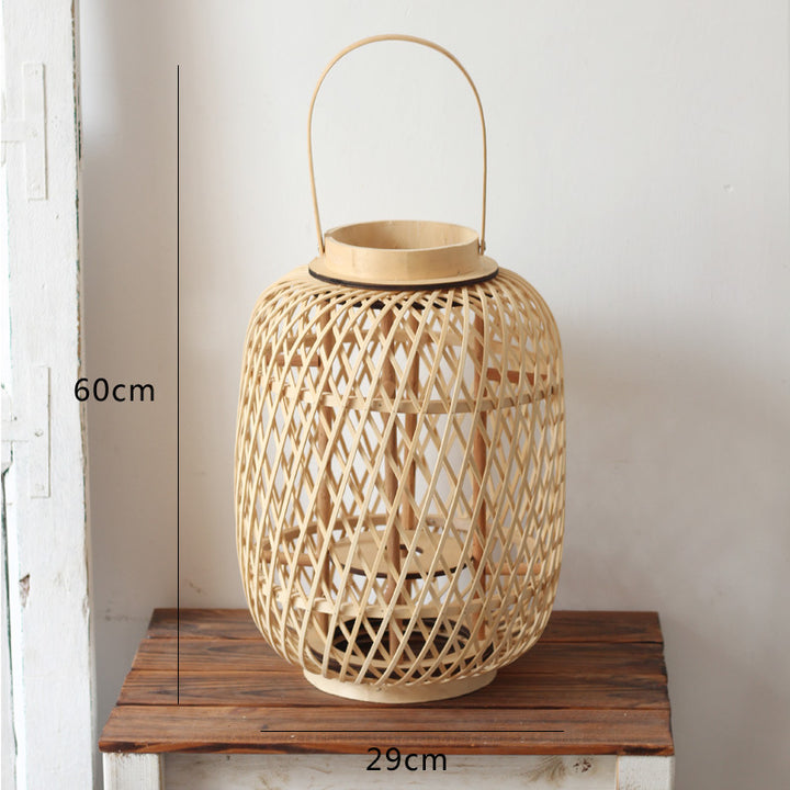 Handmade Rattan Lantern Stornfield