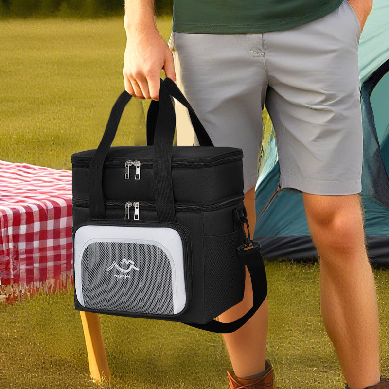 Multi-Compartment Insulated Lunch Cooler Bag Stornfield