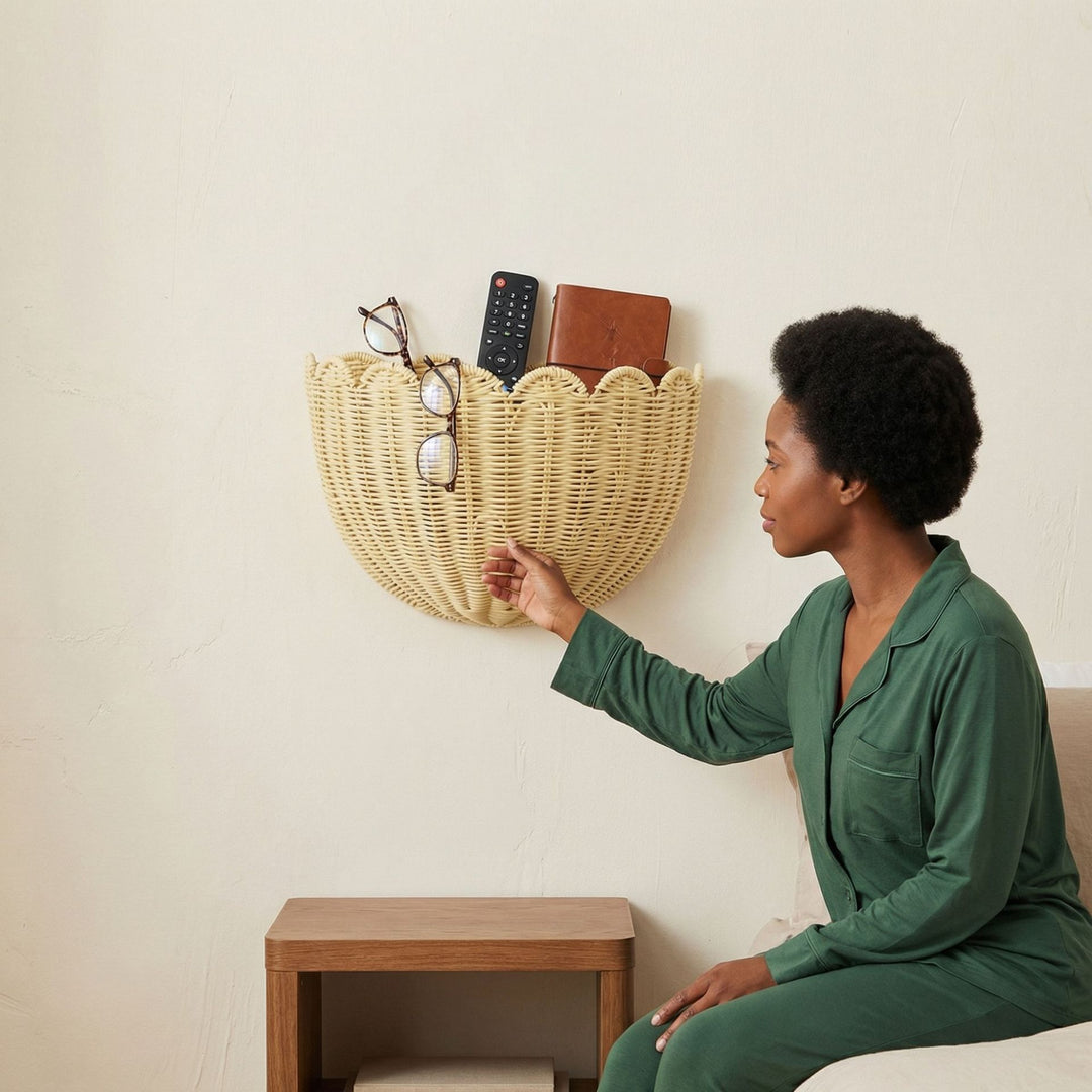 Wall basket for towels Stornfield