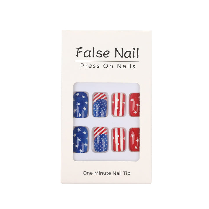 Artificial nails with national design Stornfield