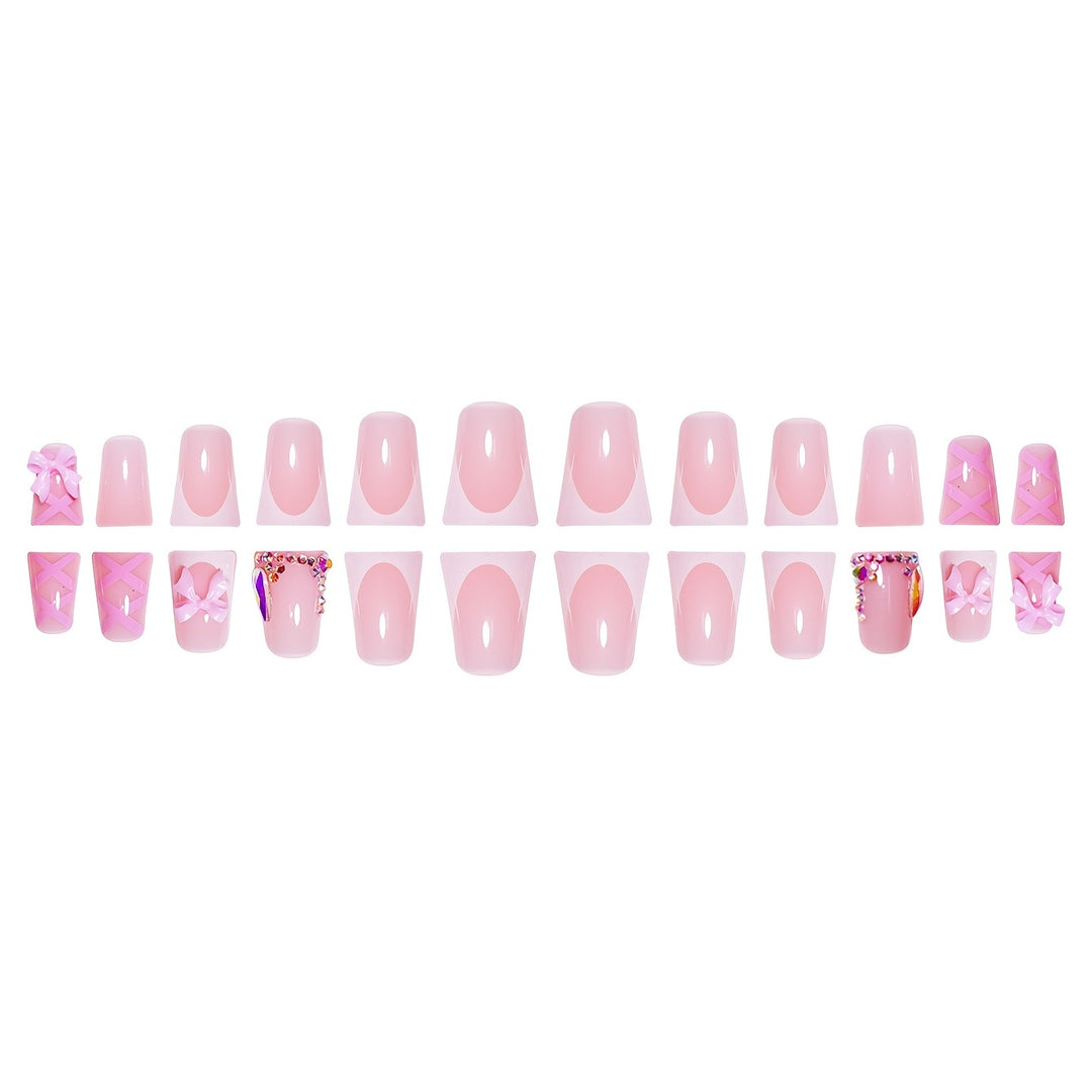 Decorative Press-On Nail Art Set Stornfield