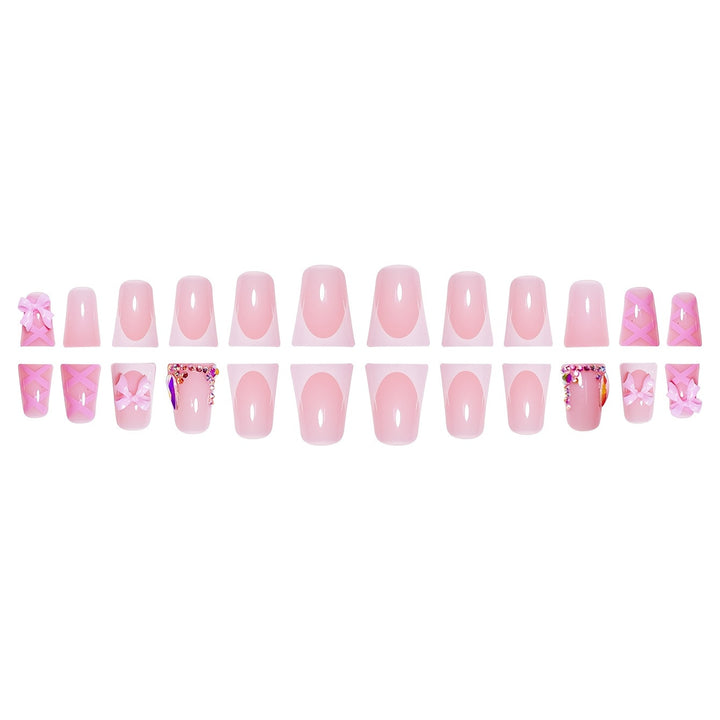 Decorative Press-On Nail Art Set Stornfield