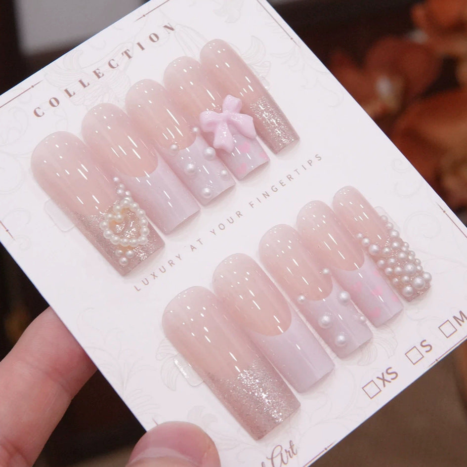 Luxury Decorative Press-On Nail Art