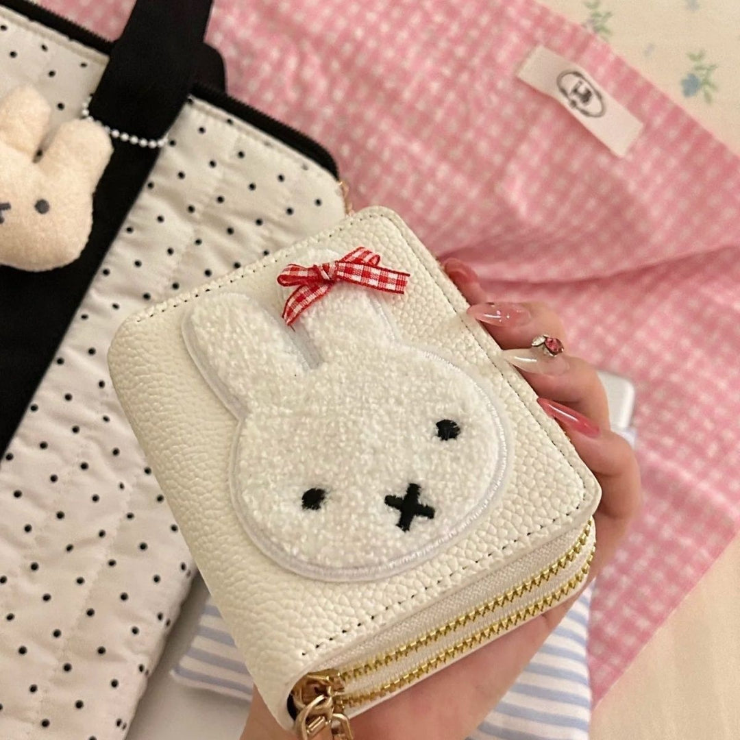 Cute Animal-Themed Zip Wallet