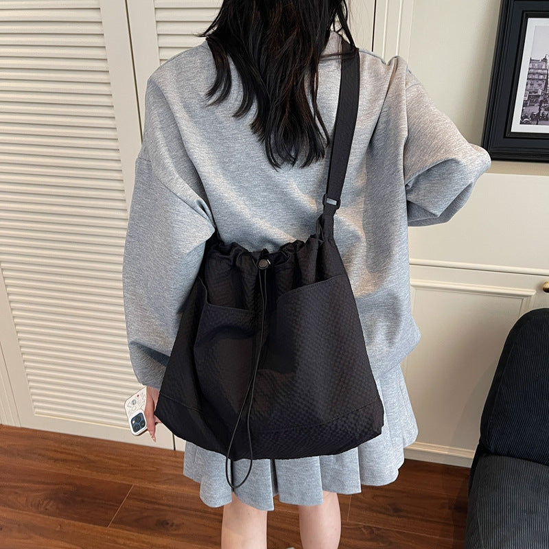 Lightweight Drawstring Weekend Tote Stornfield