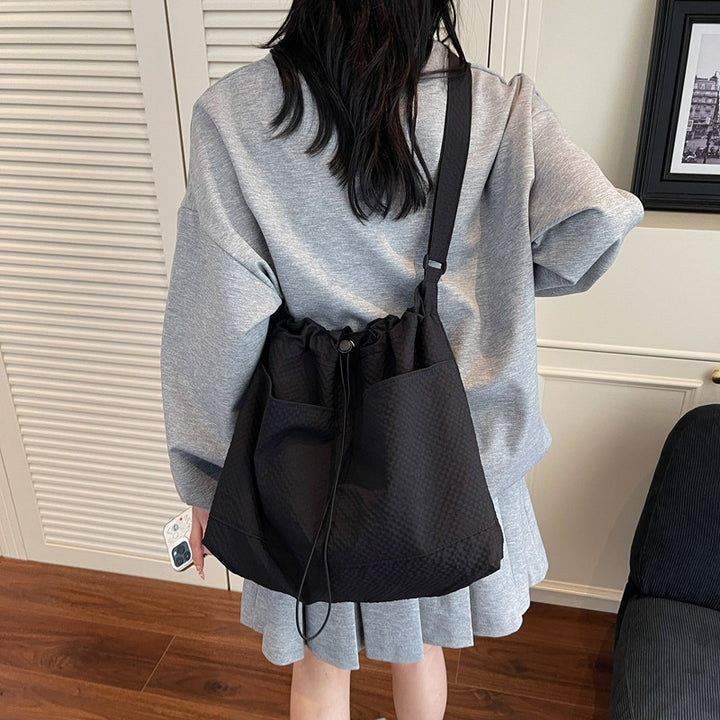 Lightweight Drawstring Weekend Tote Stornfield