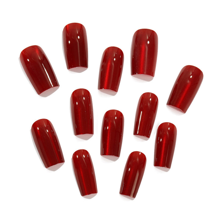 Elegant artificial nails with a luxurious glossy finish Stornfield