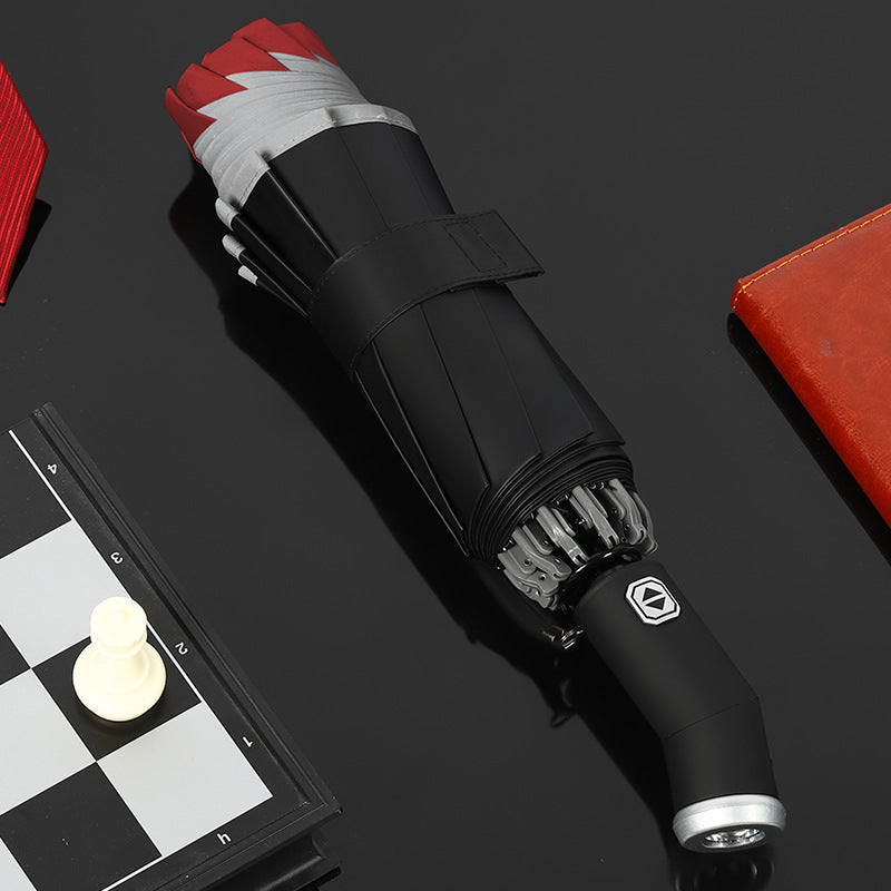 Women compact and innovative double-trigger umbrella Stornfield