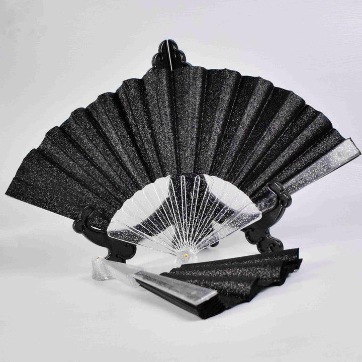 Ladies Glittering Hand Fan made of high-quality material Stornfield