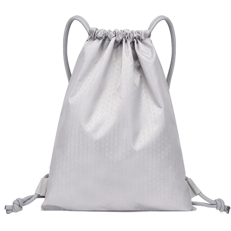 Honeycomb Texture Drawstring Backpack Stornfield