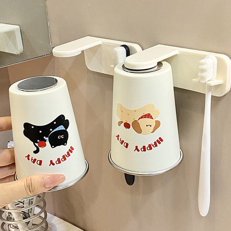 Stainless Steel Drinking Cup with Cheerful Dog Design Stornfield