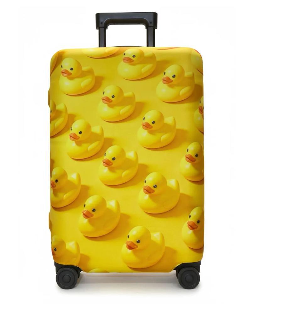Unisex nan elastic suitcase cover with 3D dog design for trolley, stretchy and scratch-resistant Stornfield