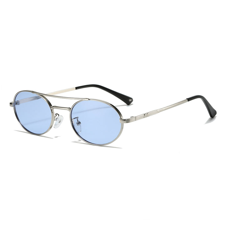 Women's Fashion Oval Sunglasses in Minimalist Design Stornfield