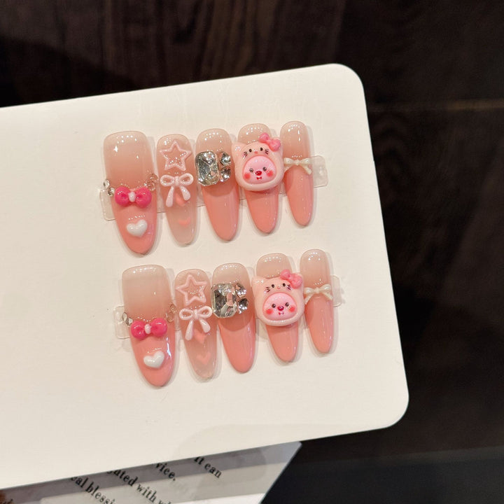 Decorative Character Press-On Nails