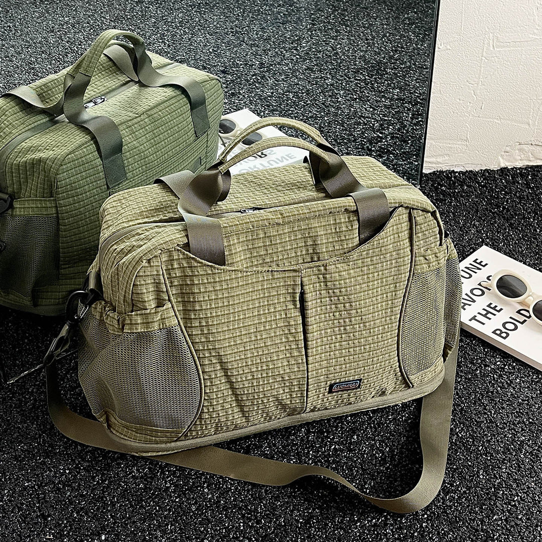 Textured Sports Duffle Stornfield