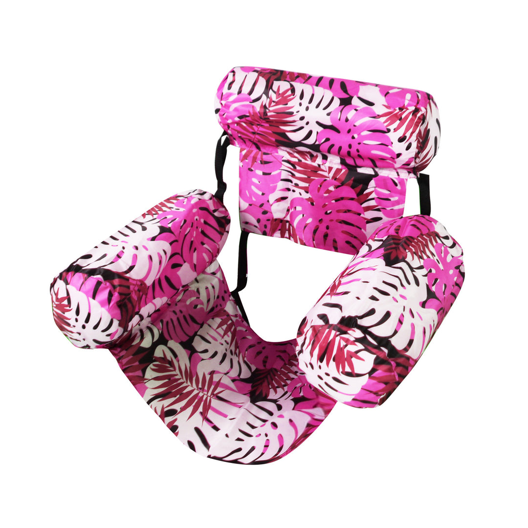 Women Portable Beach Lounge Chair with Neck Support Stornfield