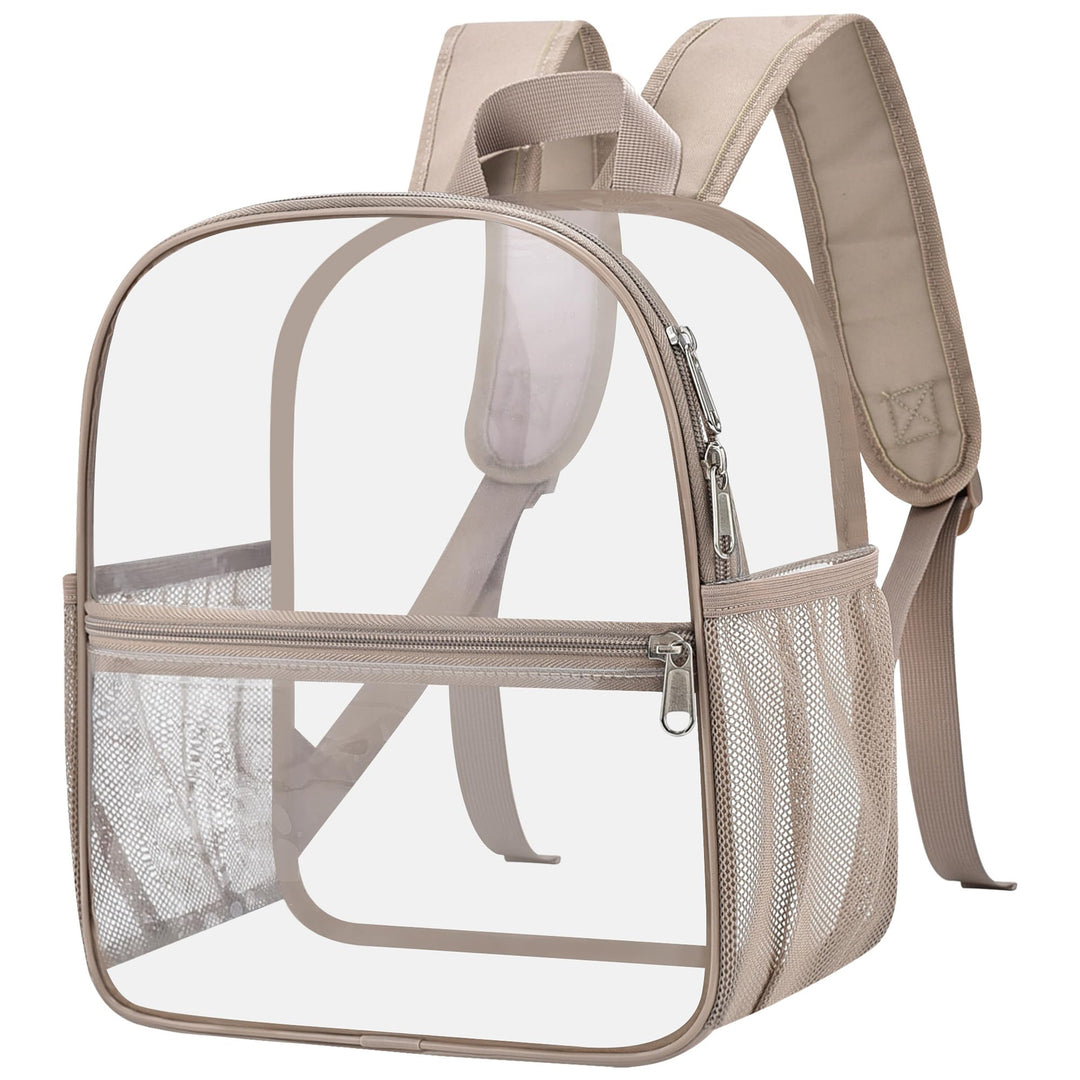 Unisex transparent backpack with functional design and multiple compartments Stornfield