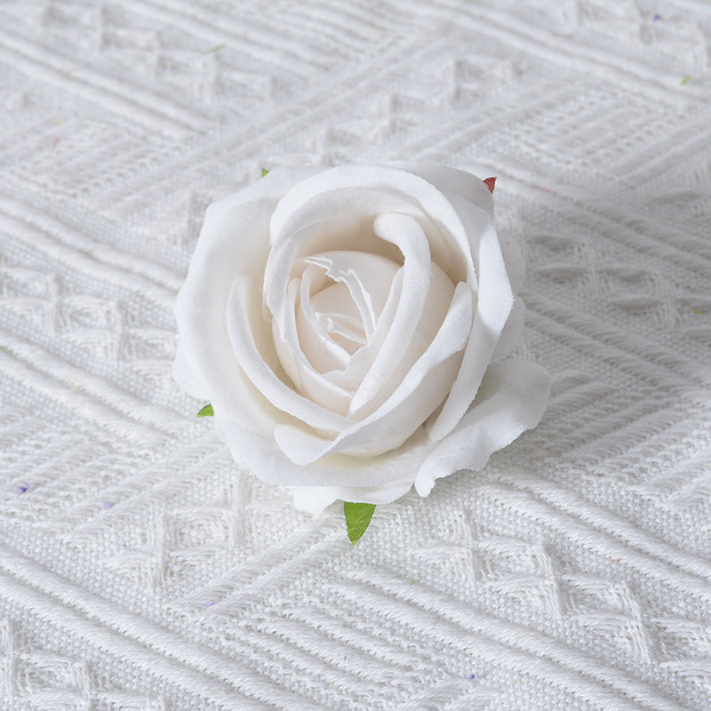 Decorative Velvet Rose Pin Brooch